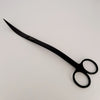 BSFH STAINLESS STEEL BLACK ANODIZED SCISSORS
