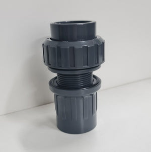 PVC Fitting Glass tank connector with union