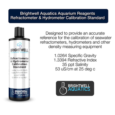 Brightwell Refractometer & Hydrometer Calibration Standard 250ml