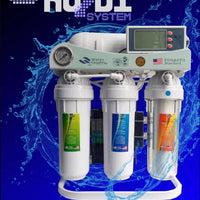 RO/DI 5 stage unit w booster pump, TDS meter and meter gauge