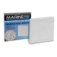 MarinePure Biofilter Media- 8" x8" x 1" Plate