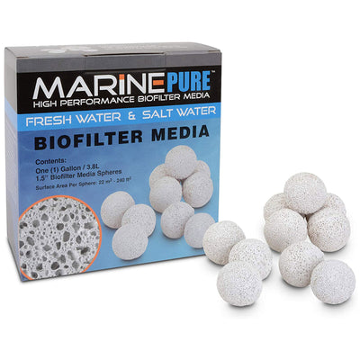 MarinePure Biofilter Media- 1 1/2