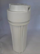ZeRO 10" filter housing White/ Clear