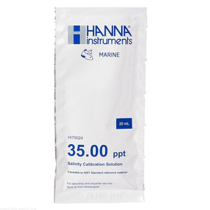 Hanna Checker® 35 ppt Salinity Calibration Solution Sachet (20 mL) HI70024P